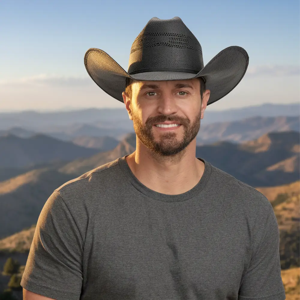Bozeman | Mens Straw Cowboy Hat