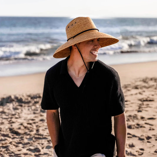 Marlin | Mens Wide Brim Straw Sun Hat