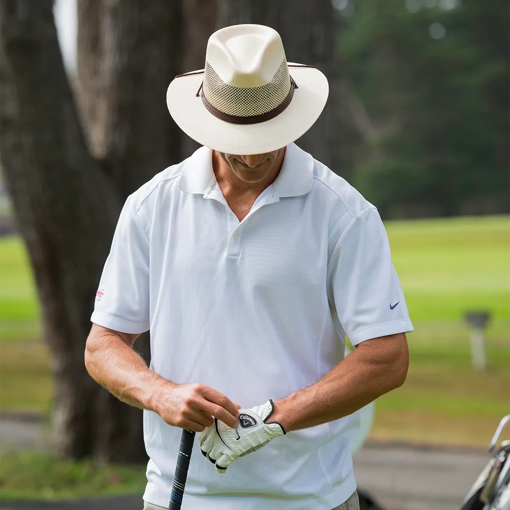 Milan | Mens Firm Straw Fedora Hat