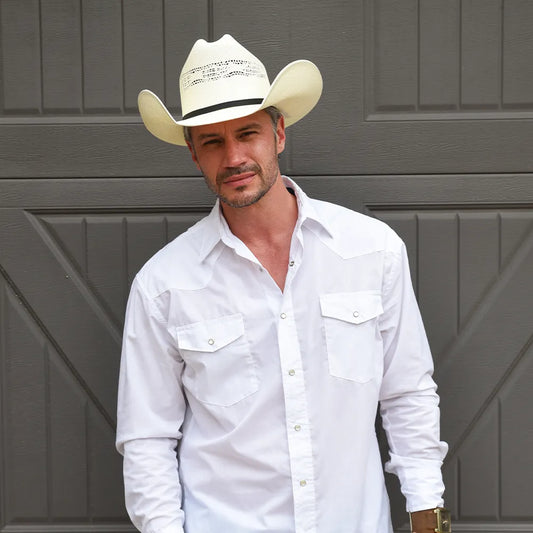 Bozeman | Mens Straw Cowboy Hat