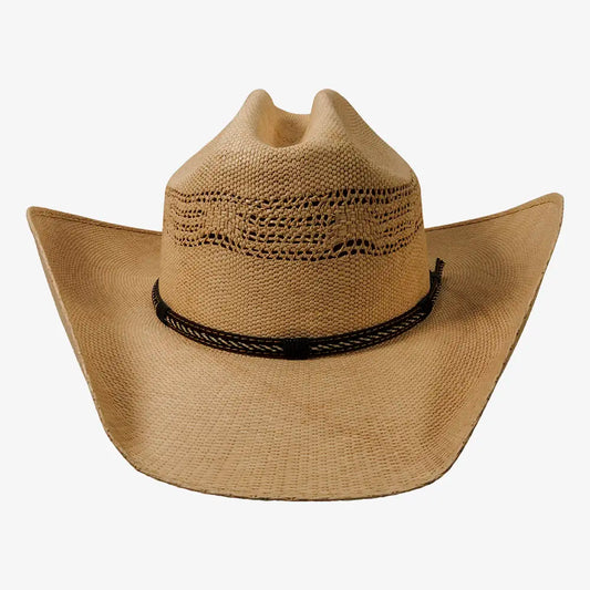 American Maverick | Womens Vented Crown Bangora Straw Cowgirl Hat