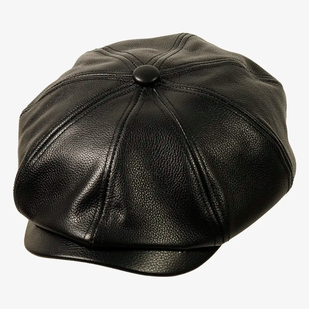Bourbon St | Mens Leather Cap