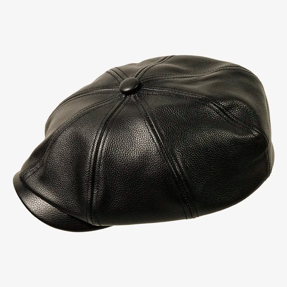 Bourbon St | Mens Leather Cap