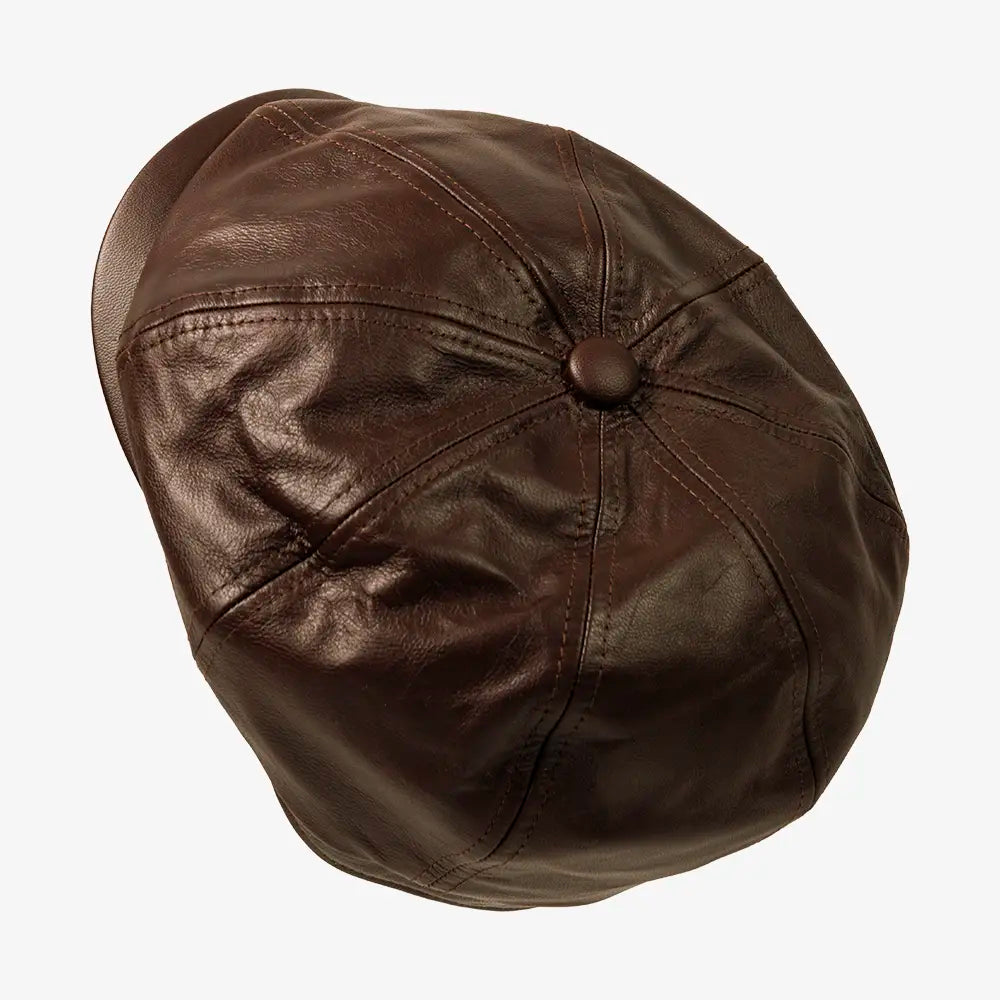 Bourbon St | Mens Leather Cap