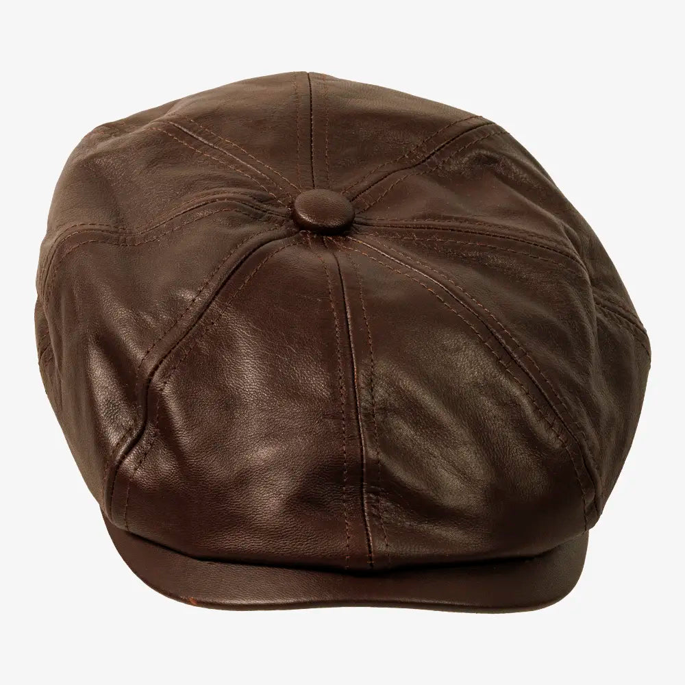 Bourbon St | Mens Leather Cap