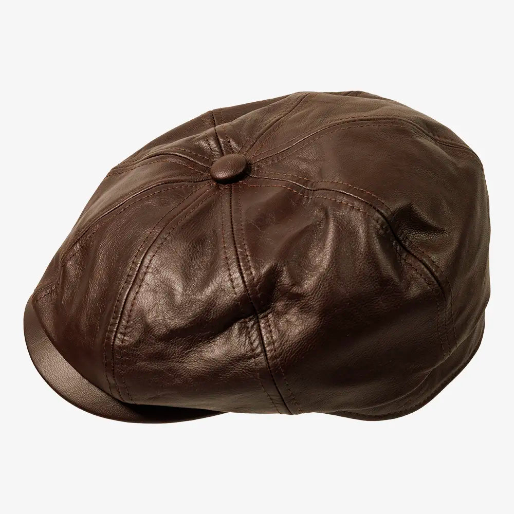 Bourbon St | Mens Leather Cap