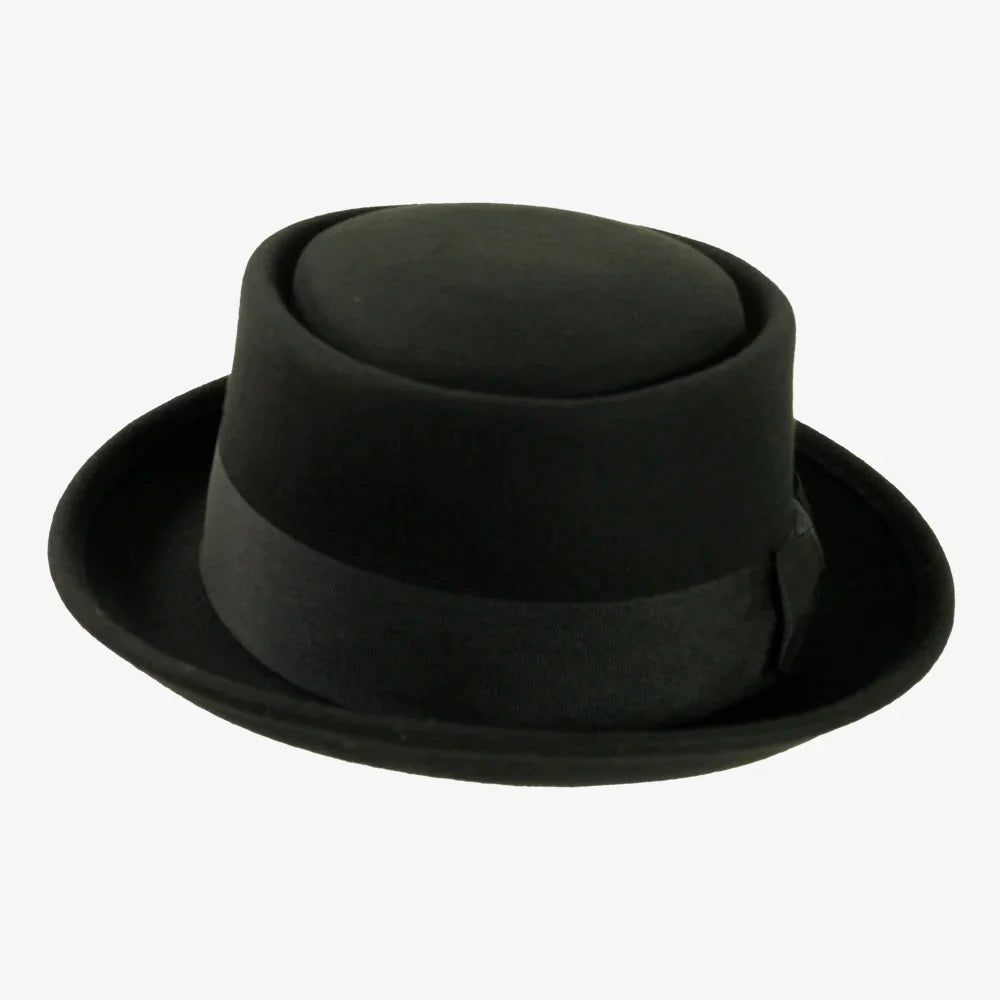 Chi-Town 2.0 | Womens Crushable Wool Felt Pork Pie Hat