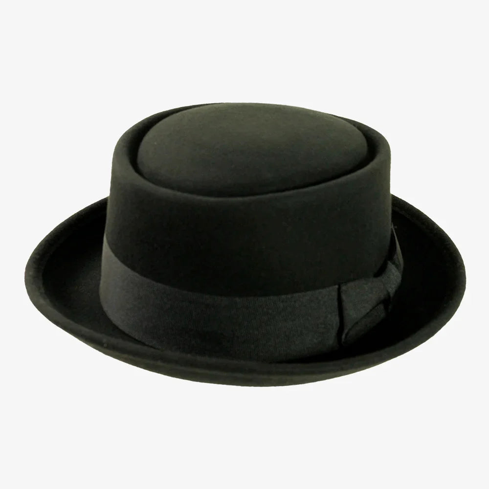 Chi-Town 2.0 | Womens Crushable Wool Felt Pork Pie Hat
