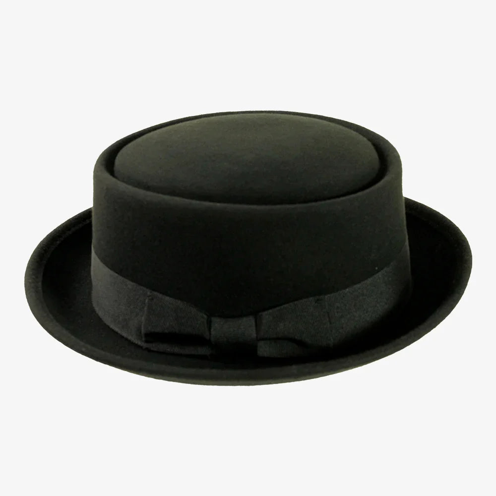 Chi-Town 2.0 | Womens Crushable Wool Felt Pork Pie Hat