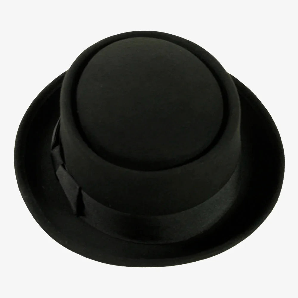 Chi-Town 2.0 | Womens Crushable Wool Felt Pork Pie Hat