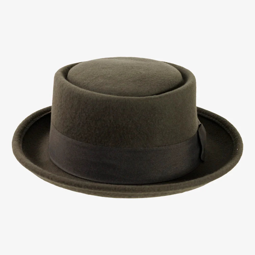 Chi-Town 2.0 | Womens Crushable Wool Felt Pork Pie Hat