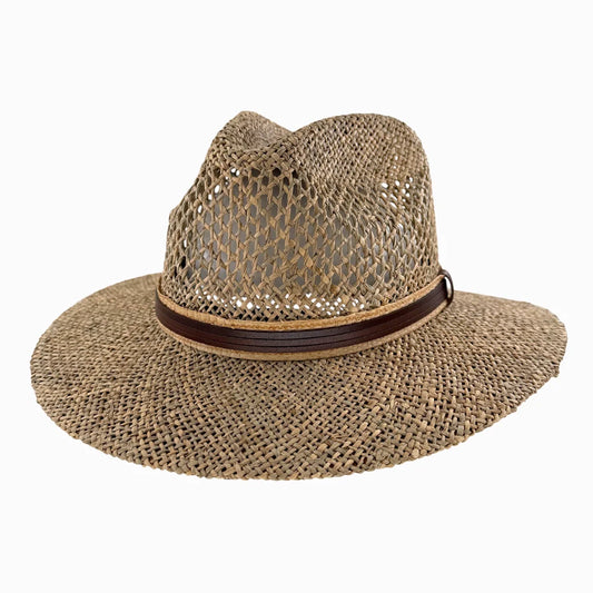 Cubana | Womens Seagrass Straw Sun Hat