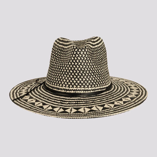 Eppie | Mens Two Tone Toyo Straw Sun Hat