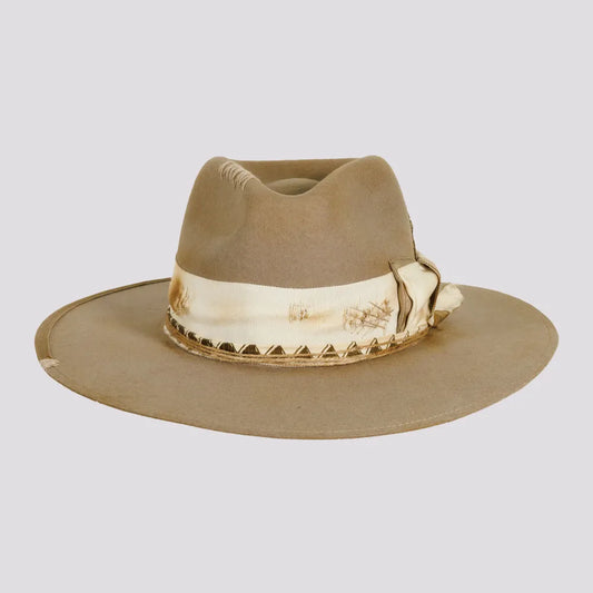 Justice | Womens Wool Felt Outback Fedora Hat