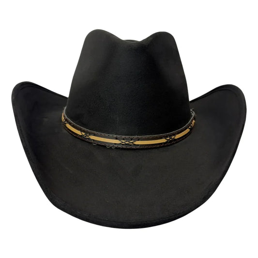 Lawman | Womens Faux Suede Cowgirl Hat