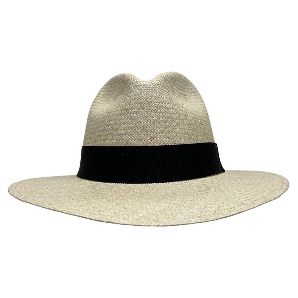 A front view of Panama Fedora Hat