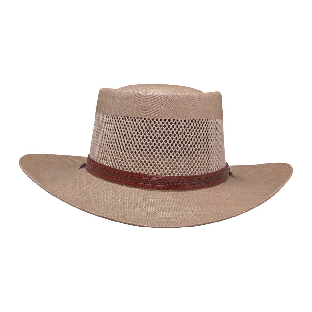 Madrid | Womens Wide Brim Firm Straw Gambler Hat