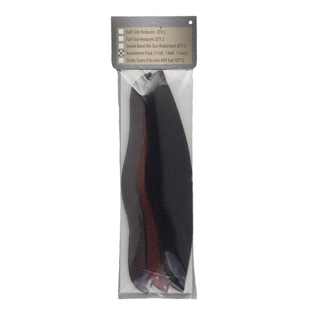 Assorted Sizer Pack with 1 Sweat liner and 2 Reducers made by America Hat Makers