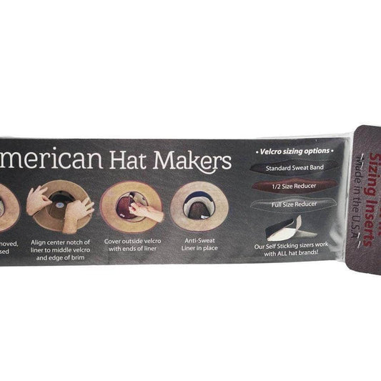 Full Size Reducer with 4 Sweat liner and 2 Reducers made by America Hat Makers