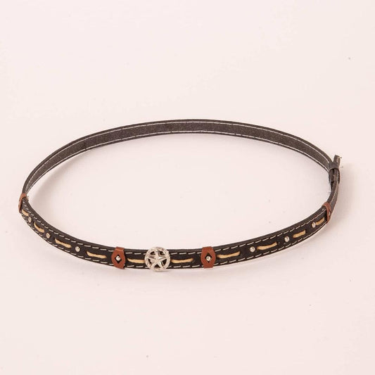 Side view of a Teton Black Hat Band