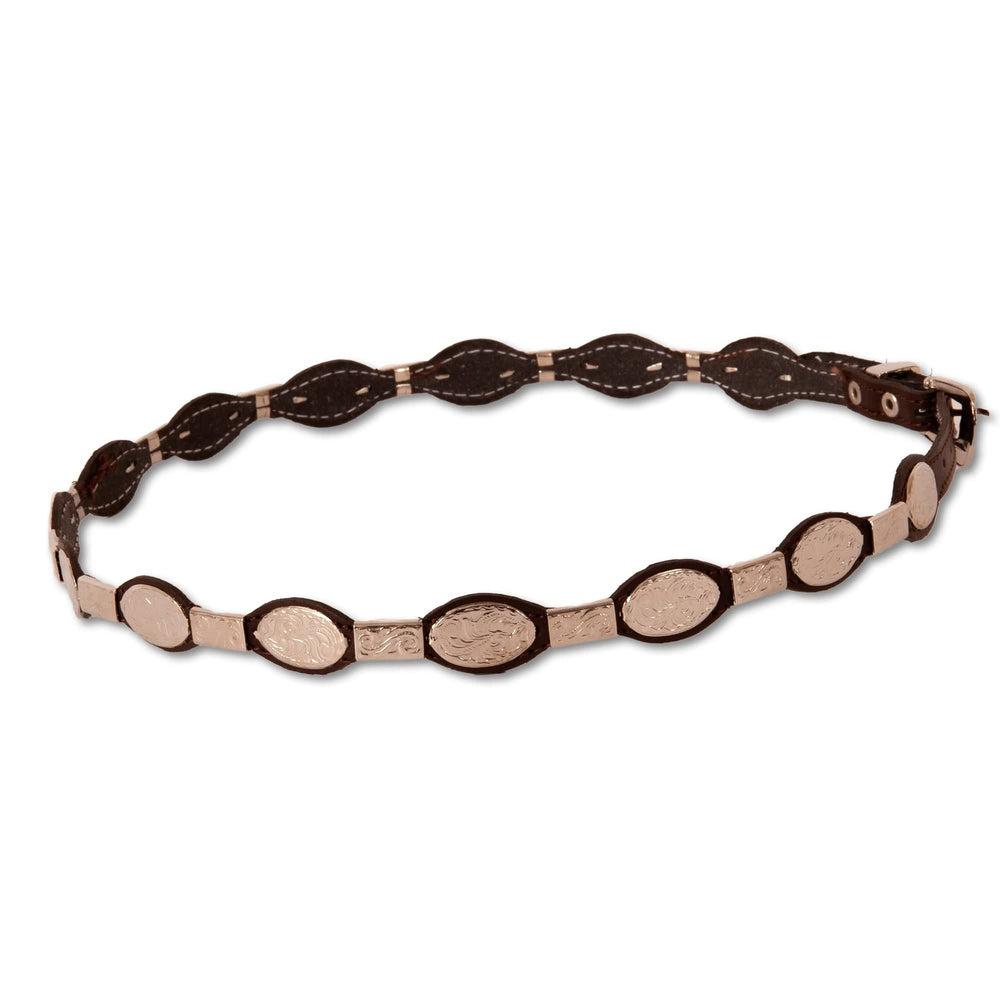 A side view of a Toronto Brown Hat Band