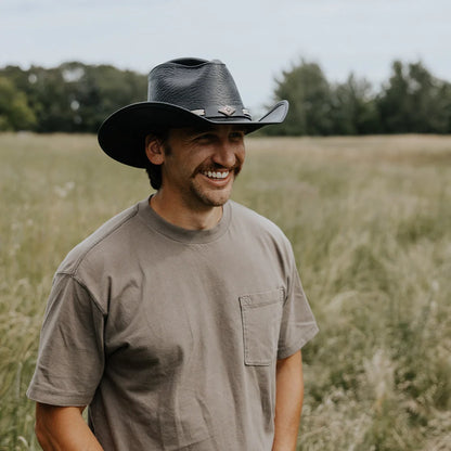 Badlands | Mens Buffalo Leather Cowboy Hat
