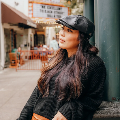 Bourbon St | Womens Leather Cap