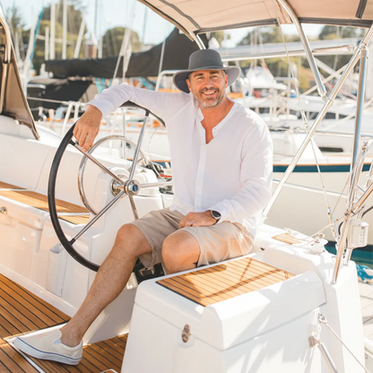 Cabana | Mens Breathable Wide Brim Sun Hat