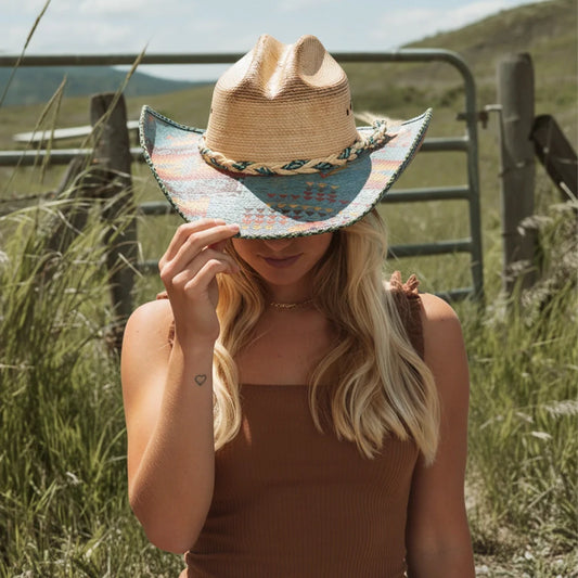 Cassius | Womens Straw Cowgirl Hat