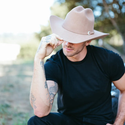 Cattleman | Mens Felt Cowboy Hat with Western Hat Band