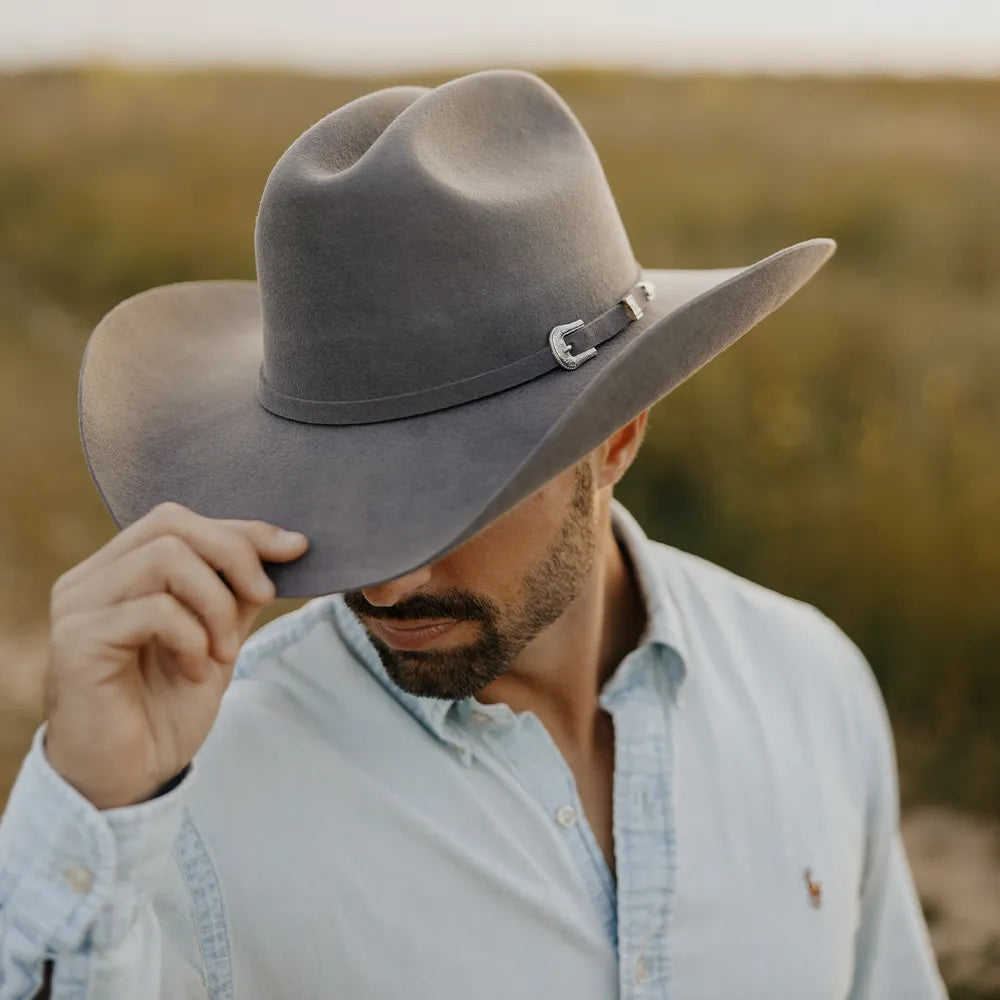 Cattleman | Mens Felt Cowboy Hat with Western Hat Band