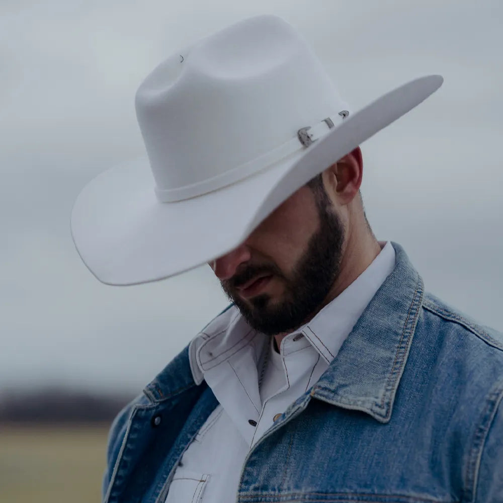 Cattleman | Mens Felt Cowboy Hat with Western Hat Band