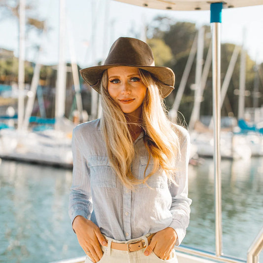Irwin | Womens Western Weathered Outback Hat