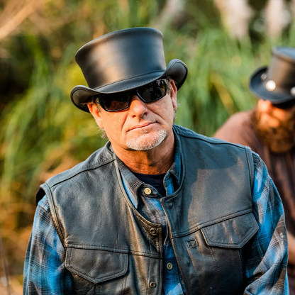 Marlow | Mens Leather Top Hat