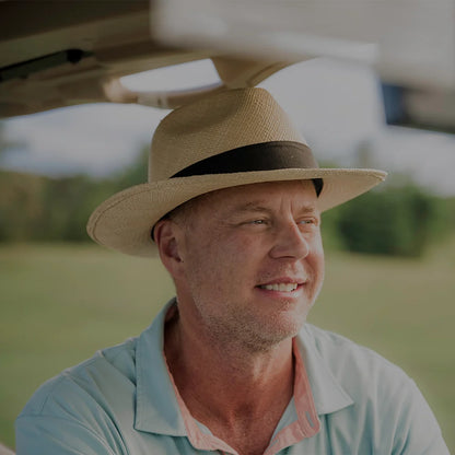 Medellin | Mens Fedora Genuine Panama Hat