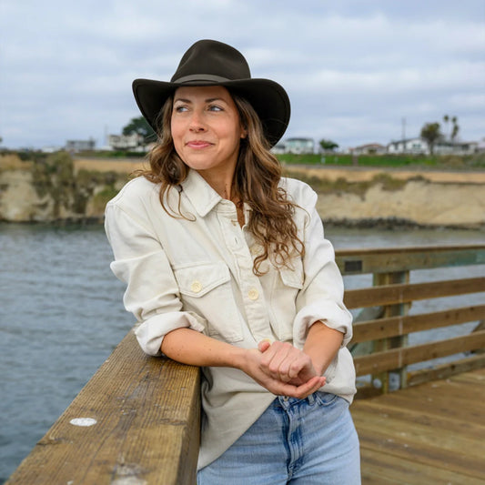 Pathfinder | Womens Wool Felt Outback Hat