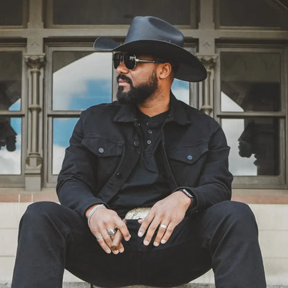 Pioneer | Mens Canvas Cotton Western Cowboy Hat