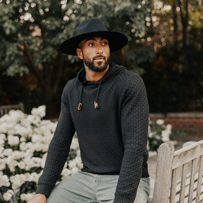 Rancher | Mens Wide Brim Felt Fedora Hat