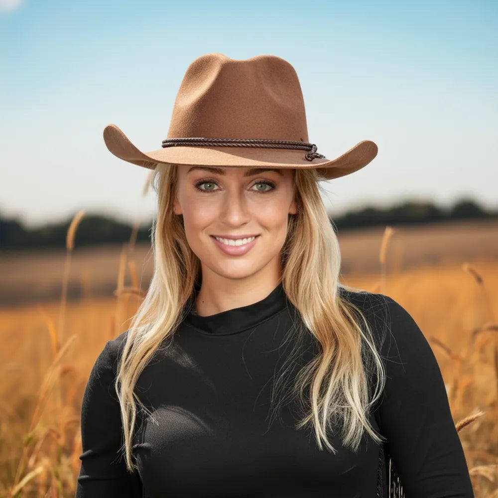 Sequoia | Womens Wool Felt Cowgirl Hat