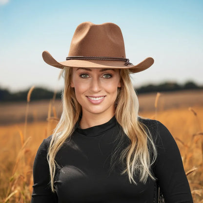 Sequoia | Womens Wool Felt Cowgirl Hat