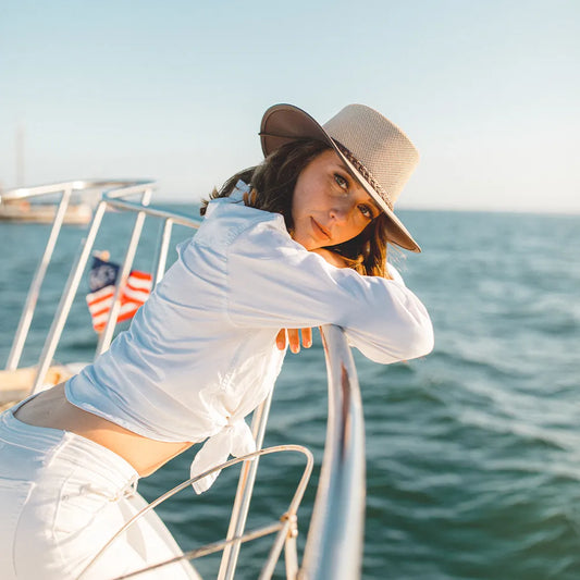 Soaker | Womens Wide Brim Sun Hat