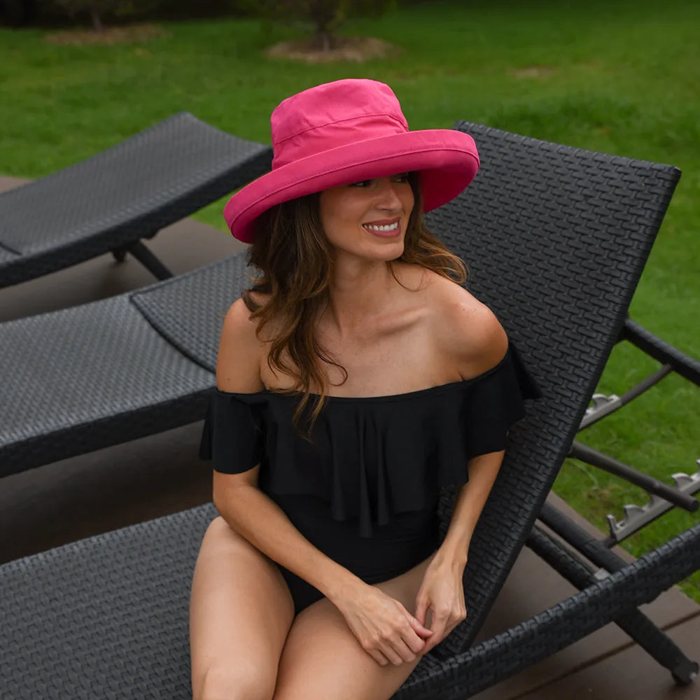 Sunny | Womens Cotton Sun Bucket Hat