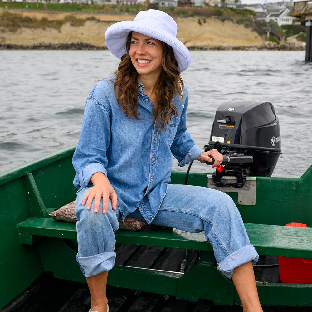 Sunny | Womens Cotton Sun Bucket Hat