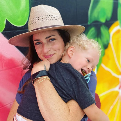 Barcelona | Womens Wide Brim Firm Straw Sun Hat