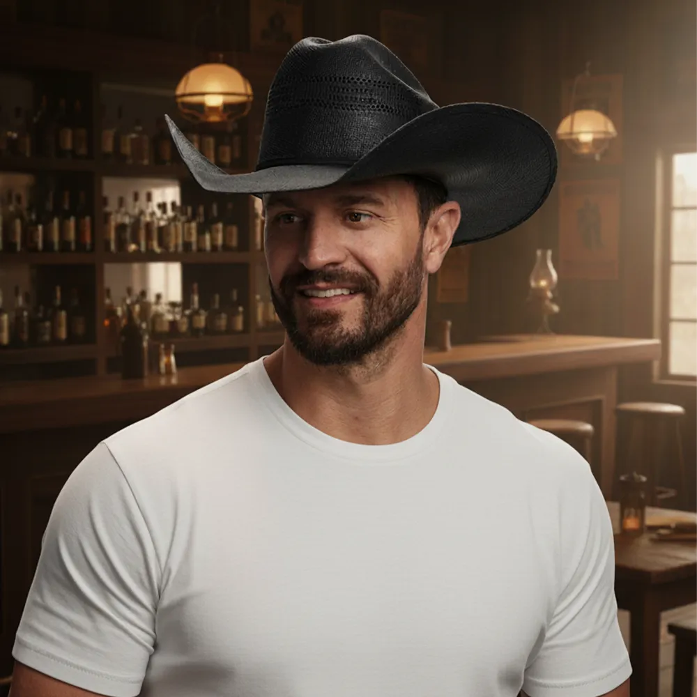 Bozeman | Mens Straw Cowboy Hat