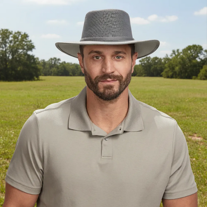 Cabana | Mens Breathable Wide Brim Sun Hat