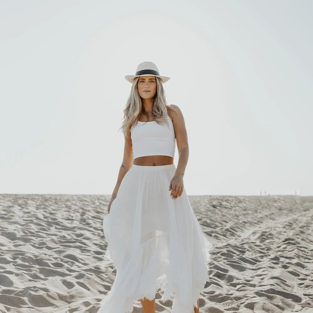 Caracas | Womens Genuine Panama Fedora Hat