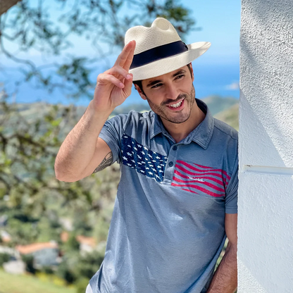 Caracas | Mens Genuine Panama Fedora Hat