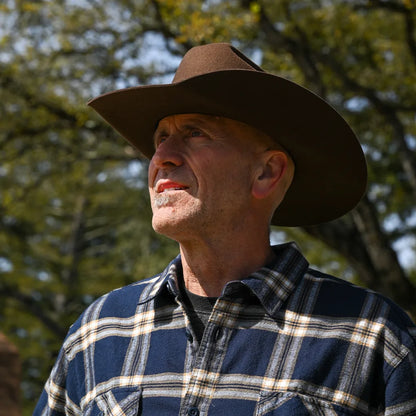Cattleman | Mens Felt Cowboy Hat with Western Hat Band