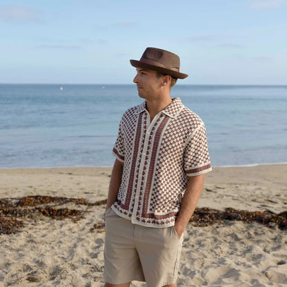 Coronado | Mens Straw Fedora Hat